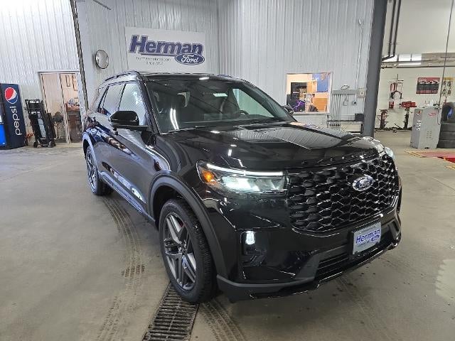 Agate Black Metallic 2026 Ford Explorer SUV / Crossover All-Wheel Drive Automatic