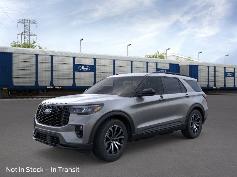 Carbonized Gray Metallic 2026 Ford Explorer ST-Line AWD SUV / Crossover All-Wheel Drive Automatic
