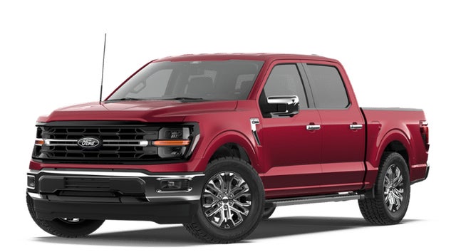 Ruby Red Metallic Tinted Clearcoat 2026 Ford F-150 Pickup Truck Four-Wheel Drive Automatic