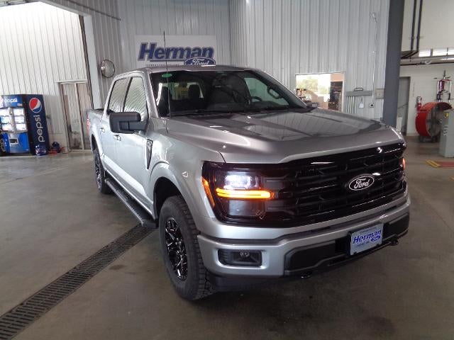 Iconic Silver Metallic 2026 Ford F-150 Pickup Truck Four-Wheel Drive Automatic