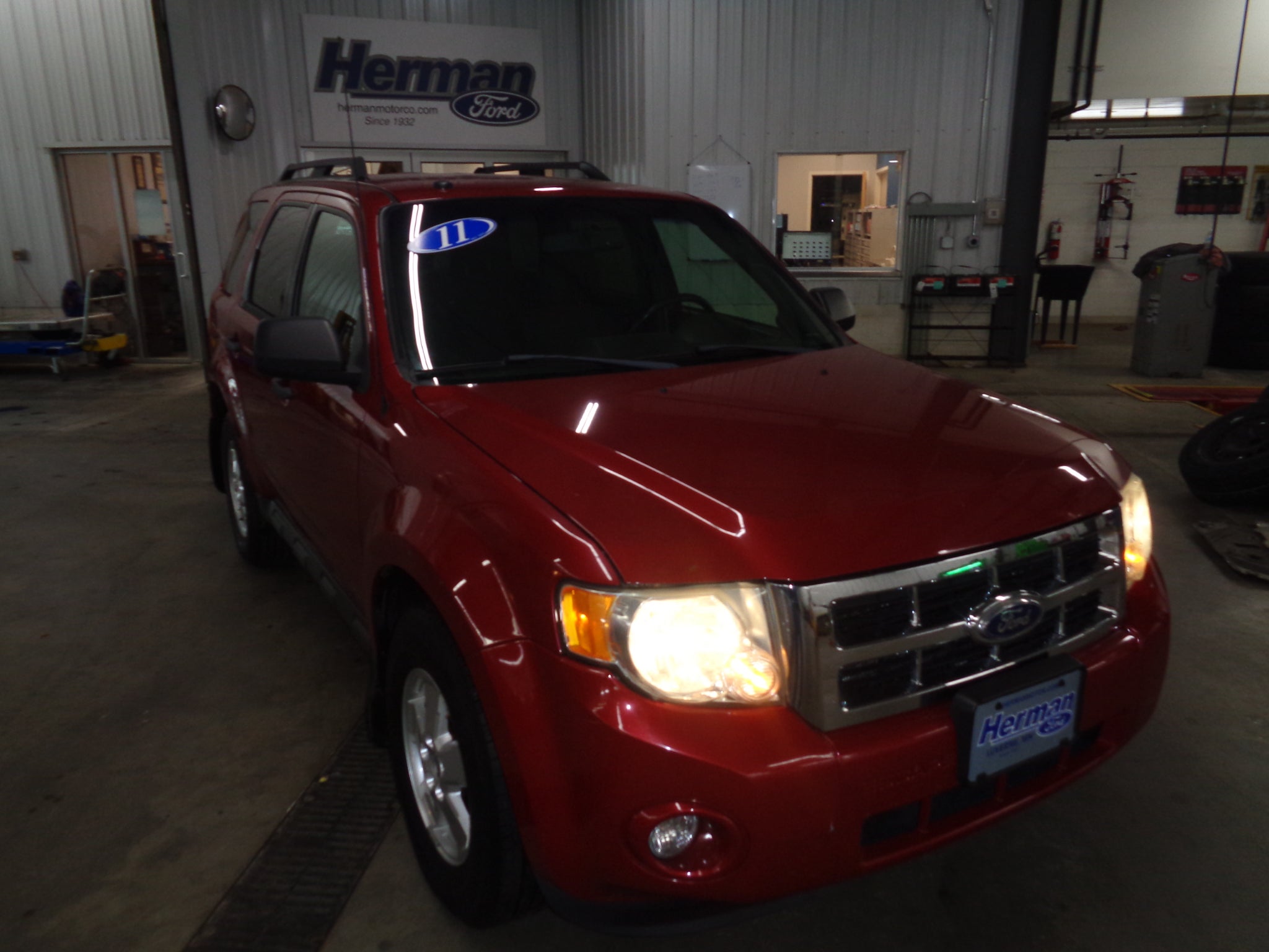 Red 2011 Ford Escape SUV / Crossover All-Wheel Drive Automatic