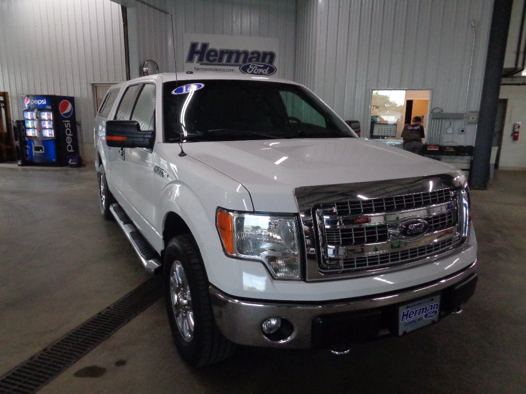 White 2014 Ford F-150 Pickup Truck Four-Wheel Drive Automatic