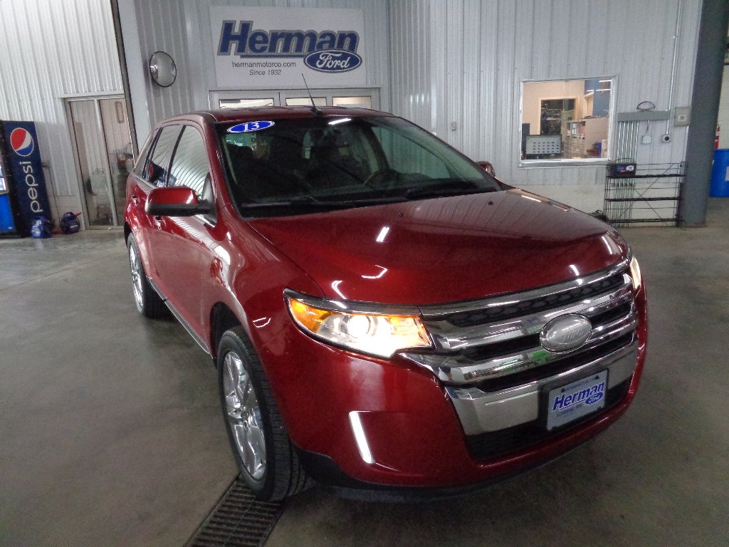 Red 2013 Ford Edge SUV / Crossover All-Wheel Drive Automatic