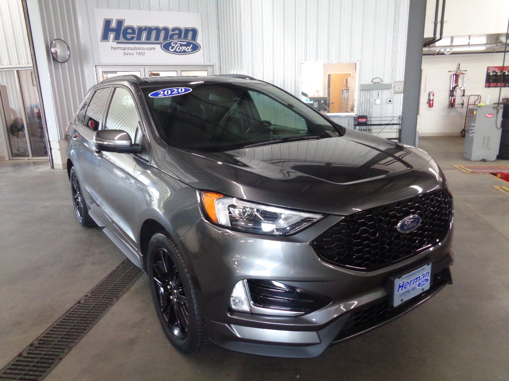 Gray 2020 Ford Edge SUV / Crossover All-Wheel Drive Automatic