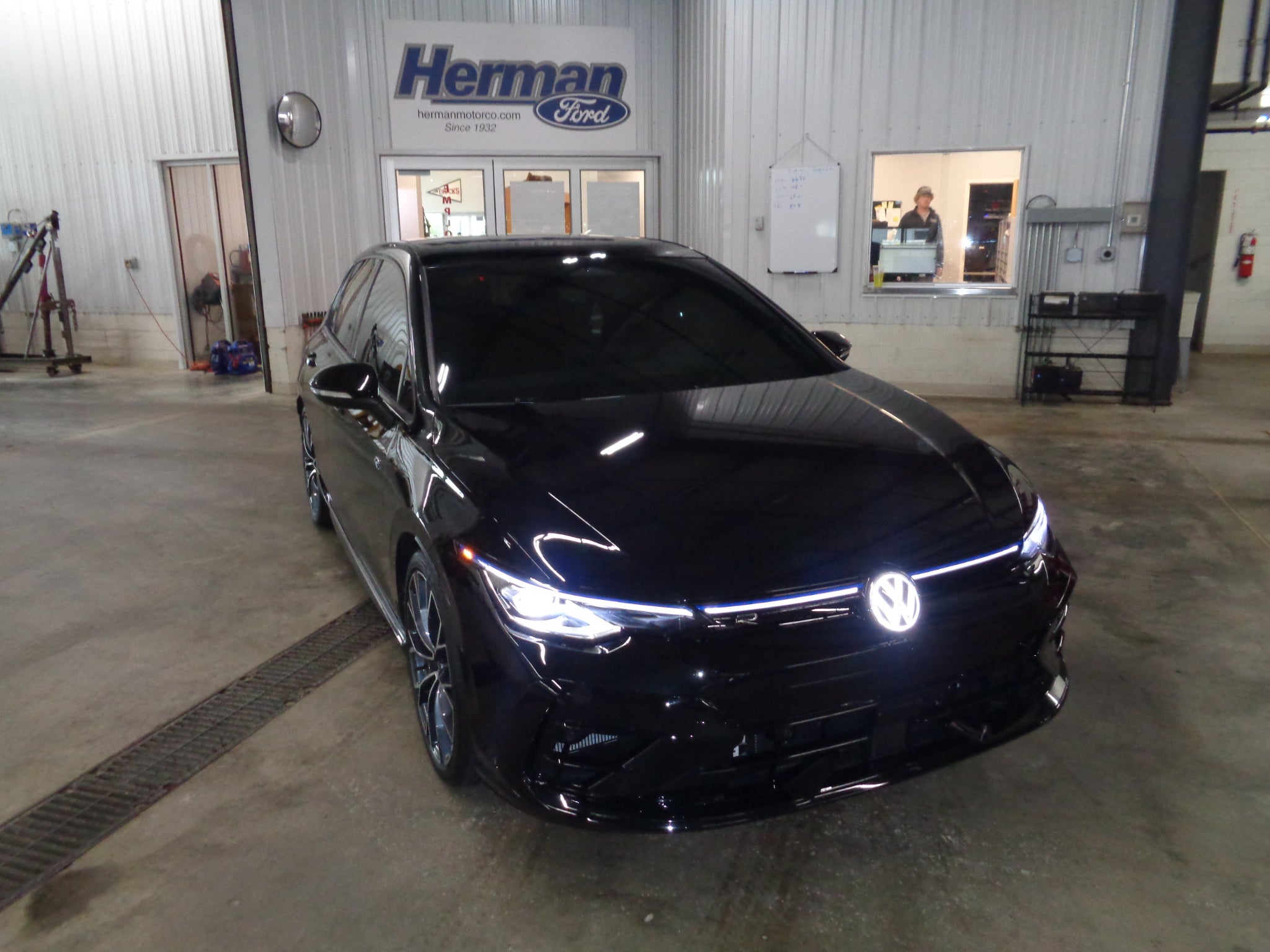 Black 2026 Volkswagen Golf R Hatchback All-Wheel Drive Automatic