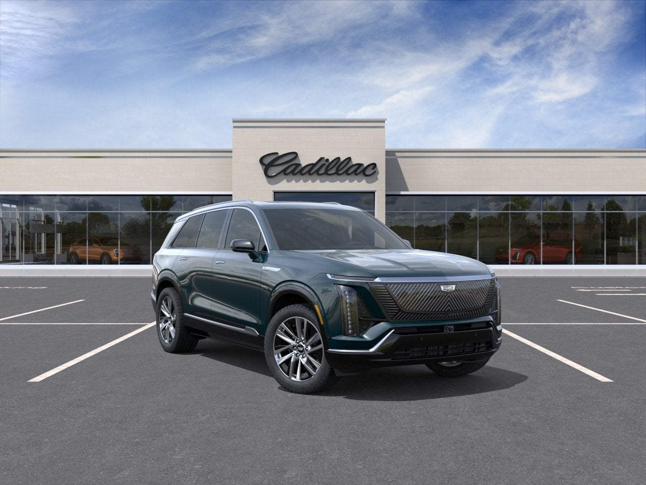 Emerald Lake Metallic 2027 Cadillac VISTIQ SUV / Crossover All-Wheel Drive Automatic