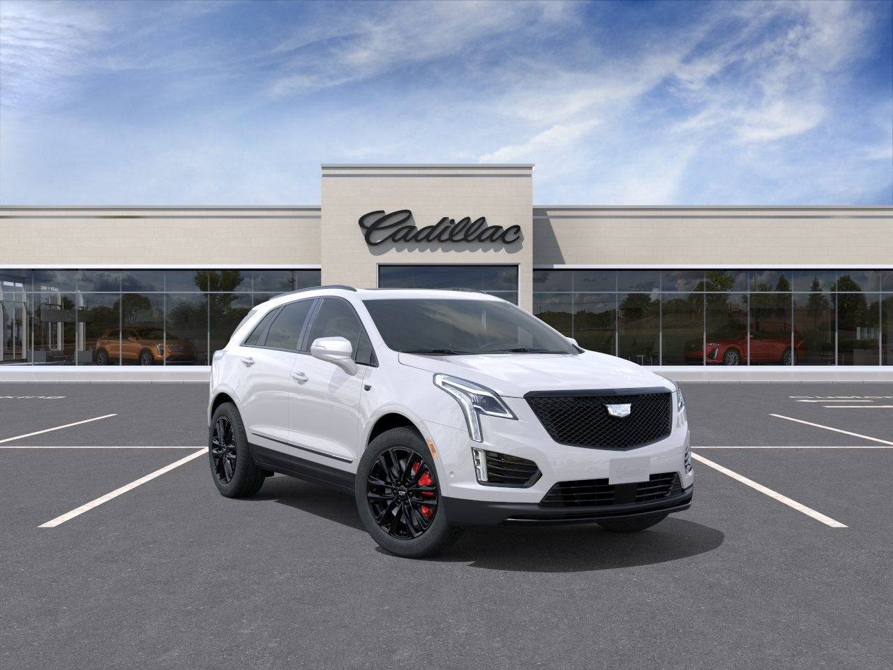Crystal White Tricoat 2026 Cadillac XT5 SUV / Crossover Four-Wheel Drive Automatic