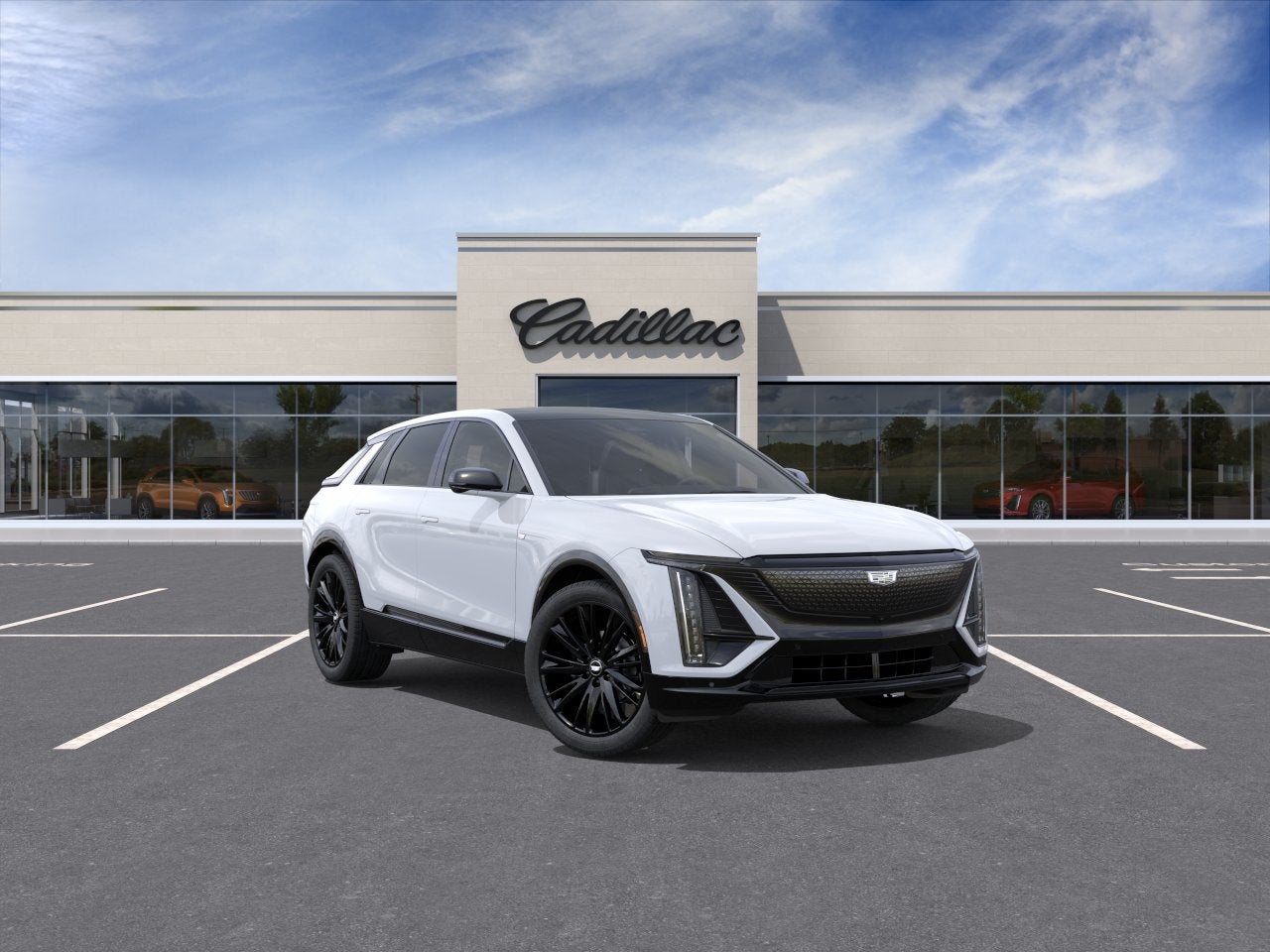 Vibrant White Tricoat 2027 Cadillac LYRIQ SUV / Crossover All-Wheel Drive Automatic