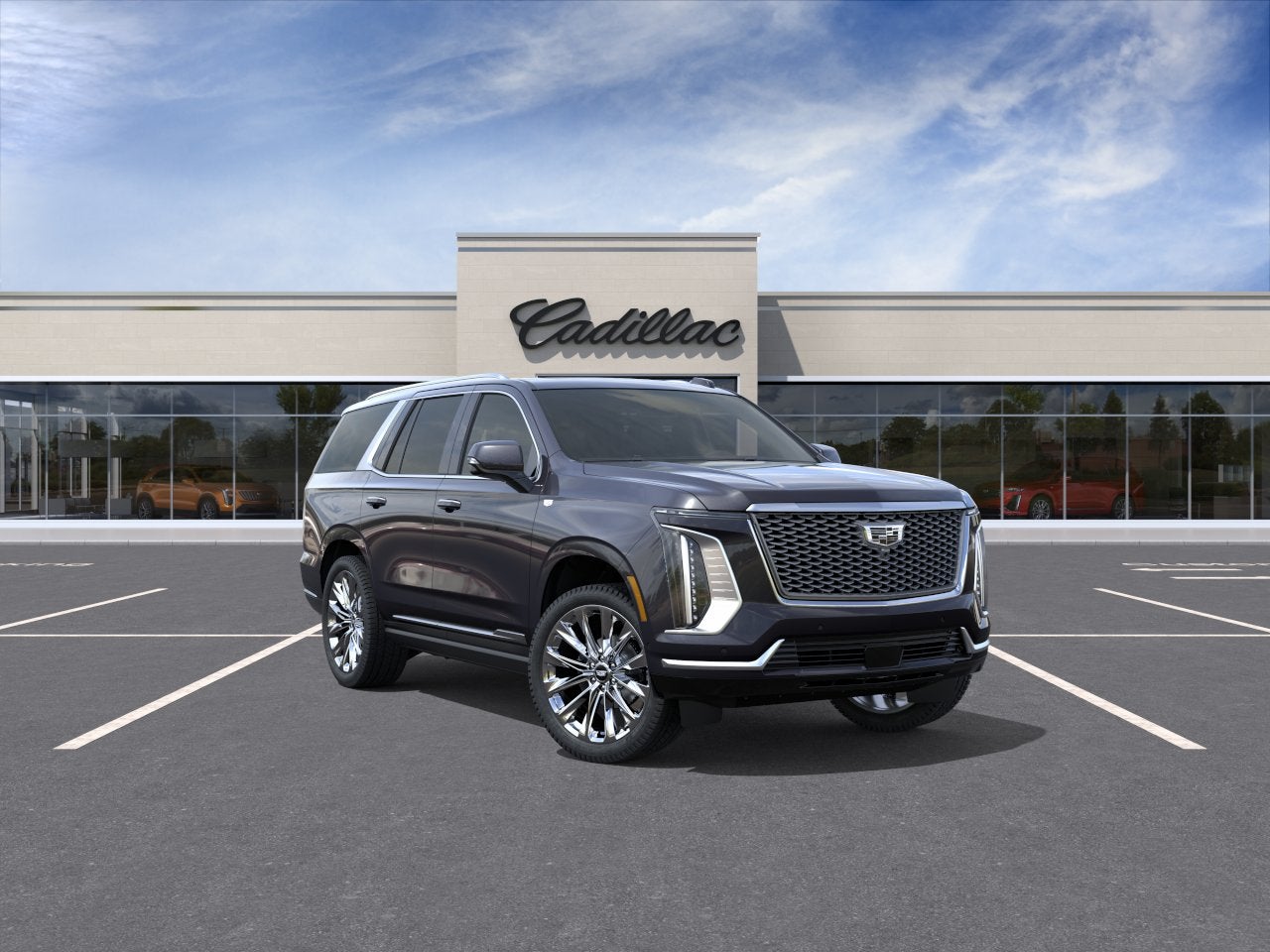 Galactic Gray Metallic 2026 Cadillac Escalade SUV / Crossover Four-Wheel Drive Automatic