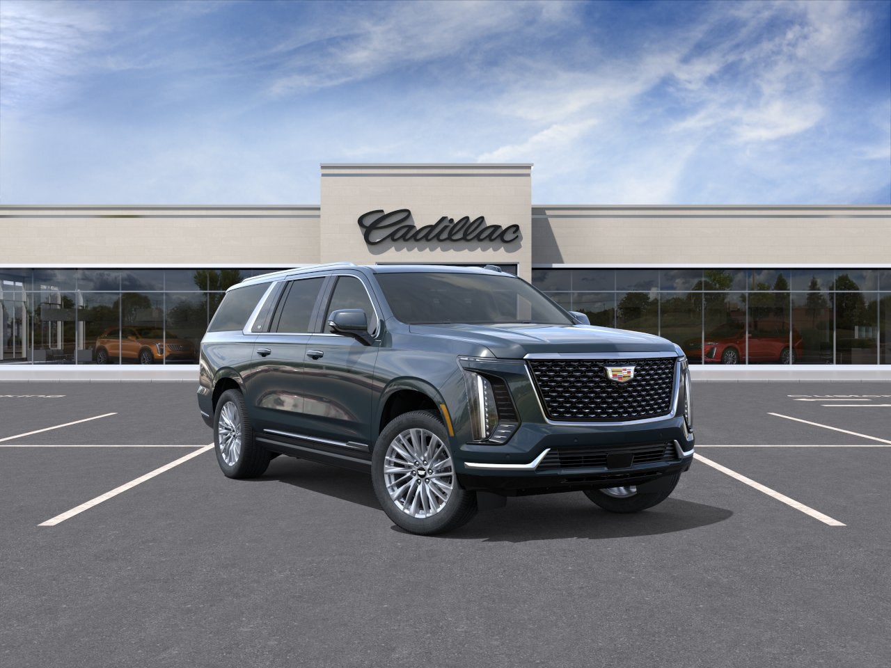 Aegean Stone 2026 Cadillac Escalade ESV Luxury 4WD SUV / Crossover Four-Wheel Drive Automatic