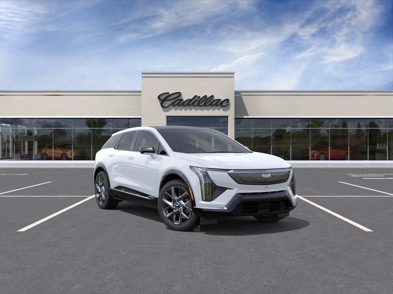Vibrant White Tricoat 2027 Cadillac OPTIQ SUV / Crossover All-Wheel Drive Automatic