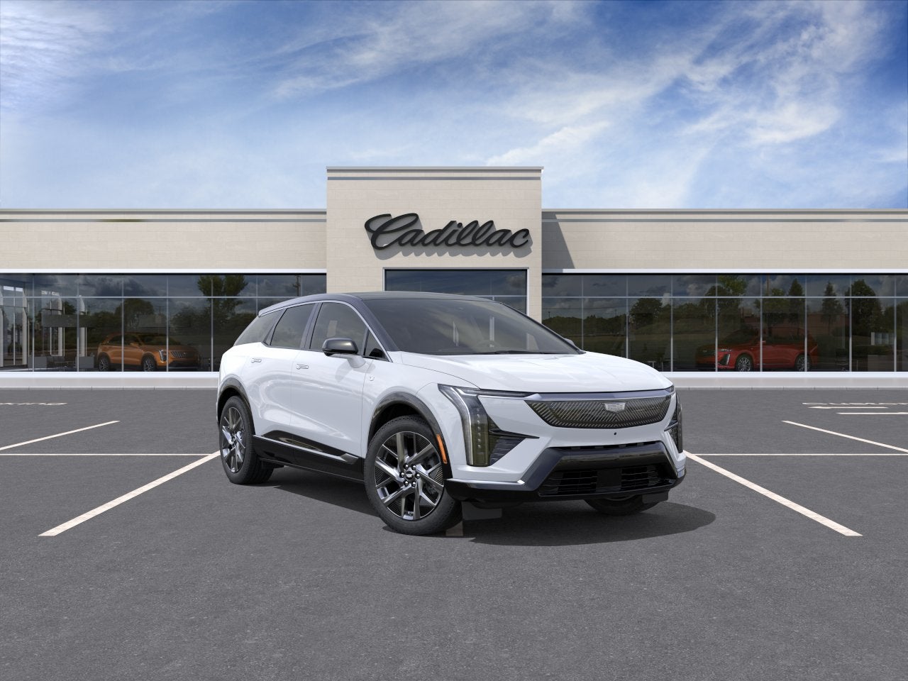 Vibrant White Tricoat 2027 Cadillac OPTIQ SUV / Crossover Rear-Wheel Drive Automatic
