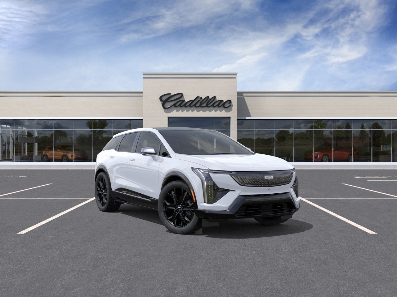 Vibrant White Tricoat 2027 Cadillac OPTIQ SUV / Crossover All-Wheel Drive Automatic
