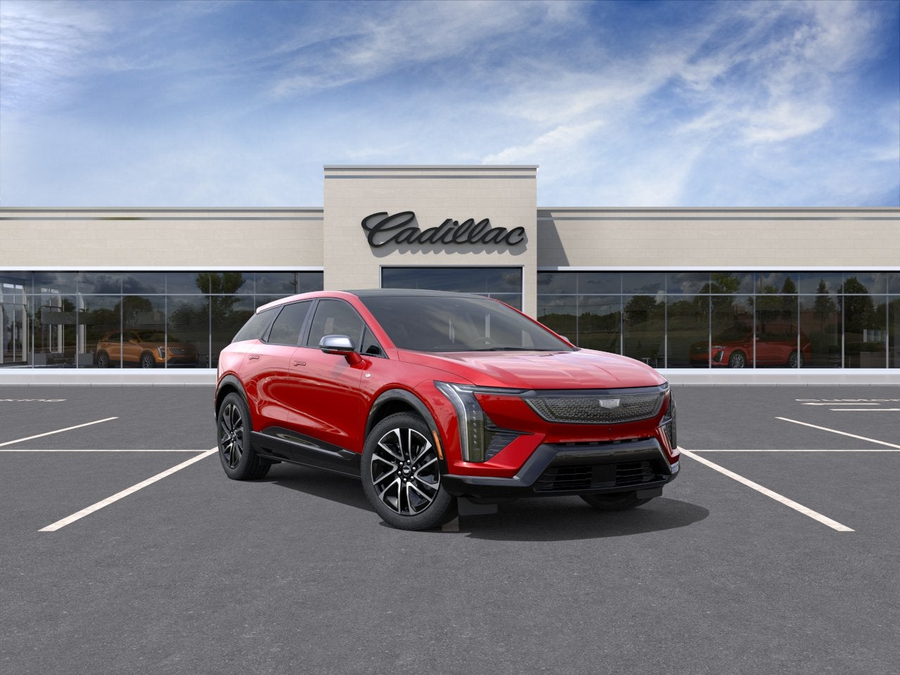 Radiant Red Tintcoat 2027 Cadillac OPTIQ SUV / Crossover All-Wheel Drive Automatic