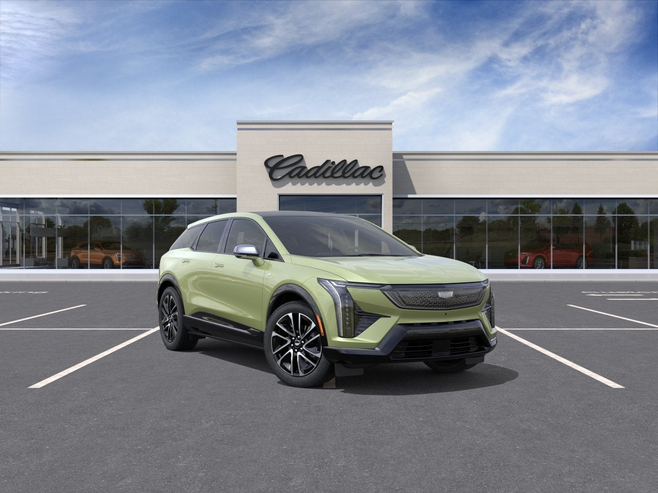 Citron Tricoat 2027 Cadillac OPTIQ SUV / Crossover All-Wheel Drive Automatic