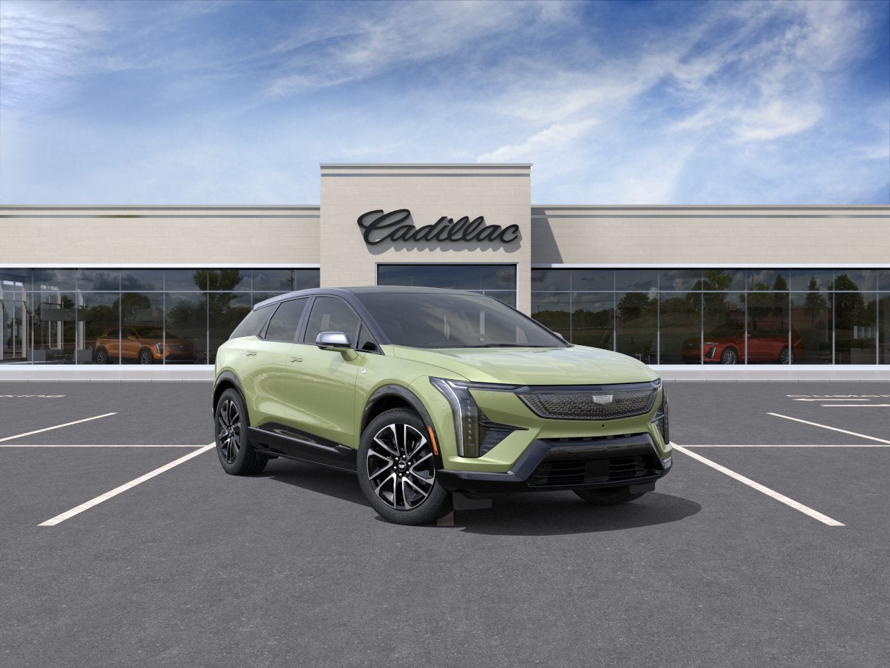 Citron Tricoat 2027 Cadillac OPTIQ SUV / Crossover All-Wheel Drive Automatic