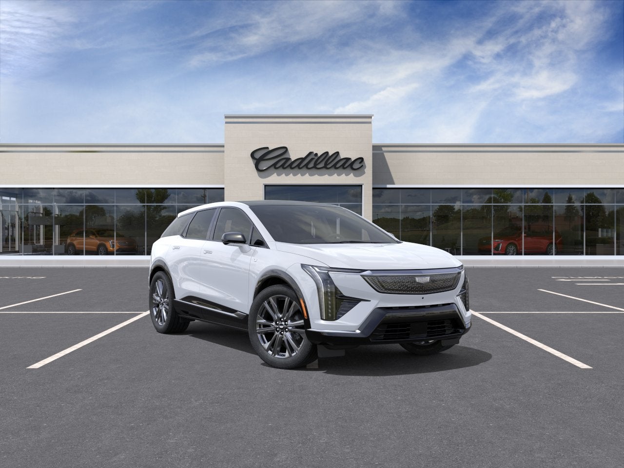 Vibrant White Tricoat 2027 Cadillac OPTIQ SUV / Crossover All-Wheel Drive Automatic