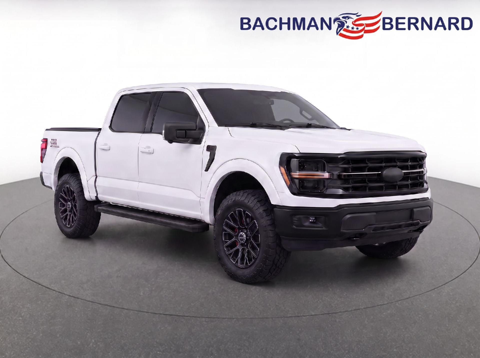 White 2025 Ford F-150 Pickup Truck Four-Wheel Drive Automatic