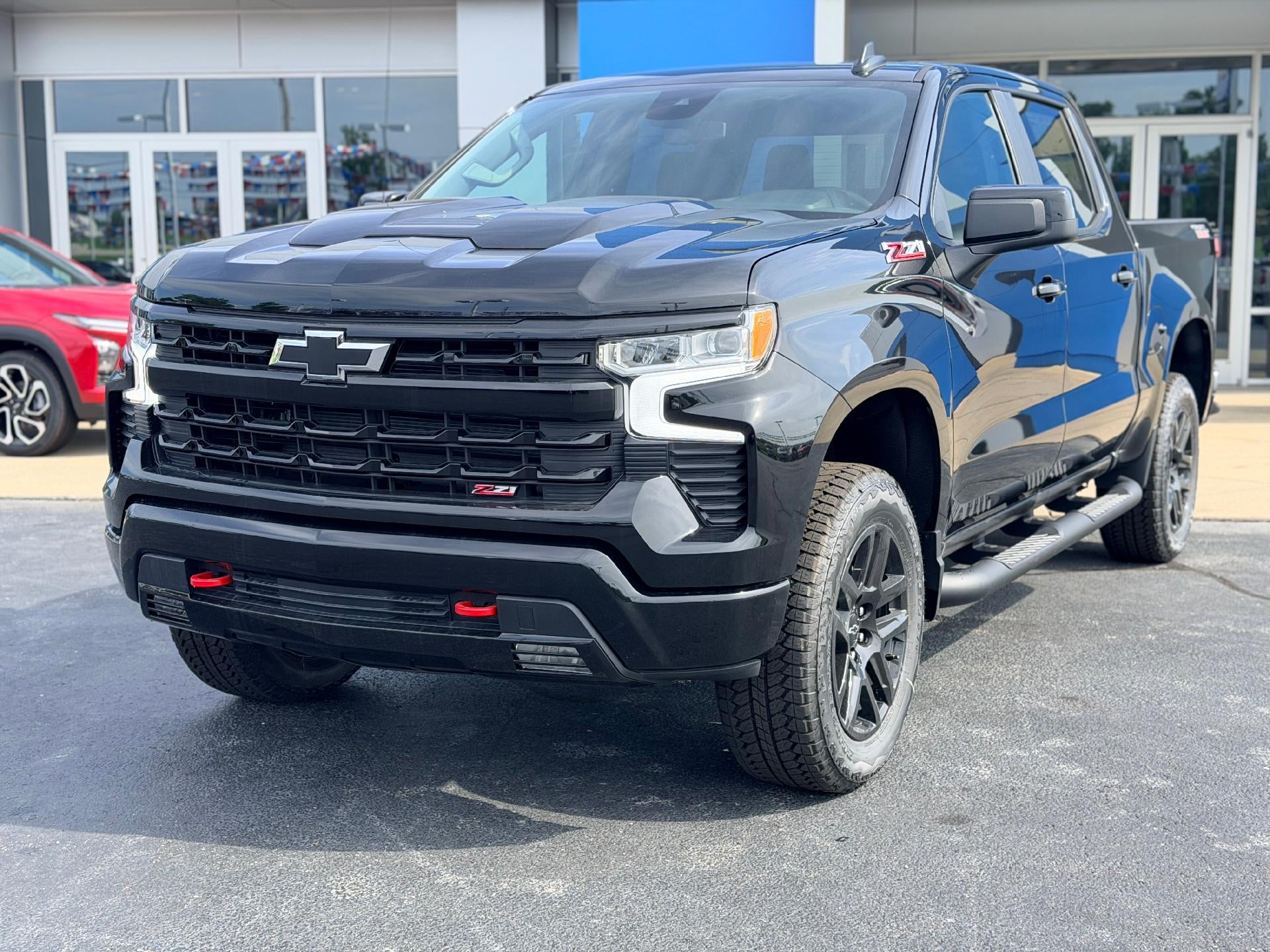 Black 2026 Chevrolet Silverado 1500 Pickup Truck Four-Wheel Drive Automatic