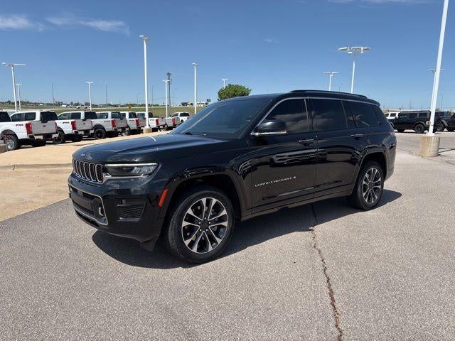 Diamond Black Crystal Pearlcoat 2021 Jeep Grand Cherokee L Overland 4WD SUV / Crossover Four-Wheel Drive Automatic