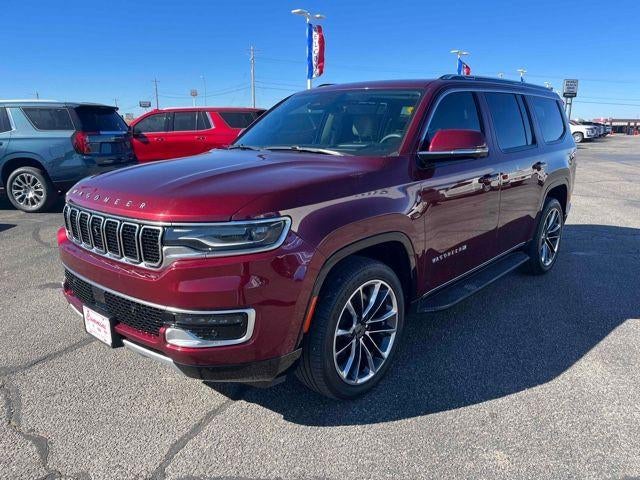 Velvet Red Pearlcoat 2022 Jeep Wagoneer SUV / Crossover Four-Wheel Drive Automatic