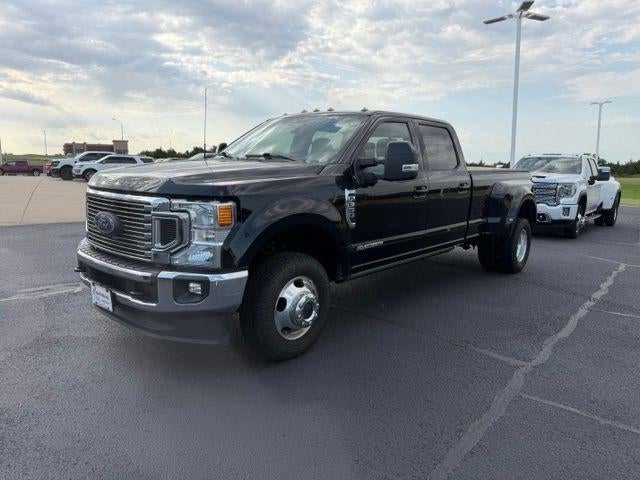 Agate Black Metallic 2022 Ford F-350 Super Duty Pickup Truck Four-Wheel Drive Automatic