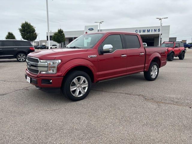 Red Metallic 2020 Ford F-150 Pickup Truck Four-Wheel Drive Automatic