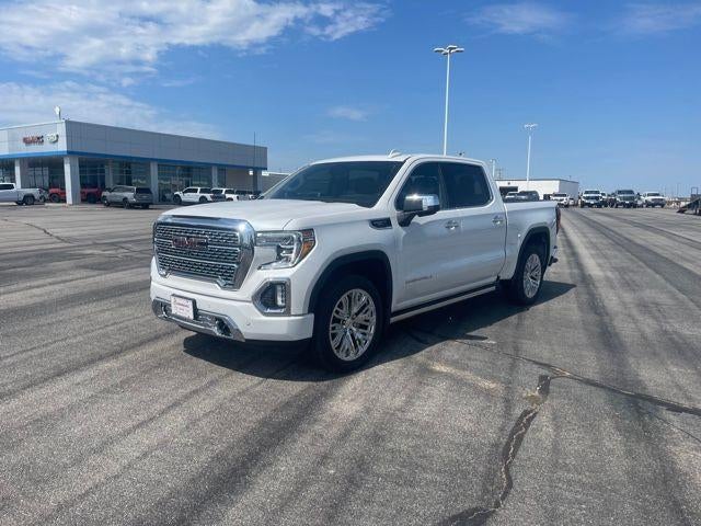 White Frost Tricoat 2022 GMC Sierra 1500 Limited Denali Crew Cab 4WD Pickup Truck Four-Wheel Drive Automatic