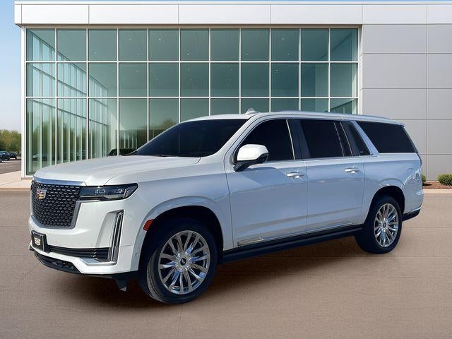 Crystal White Tricoat 2022 Cadillac Escalade ESV SUV / Crossover Four-Wheel Drive Automatic