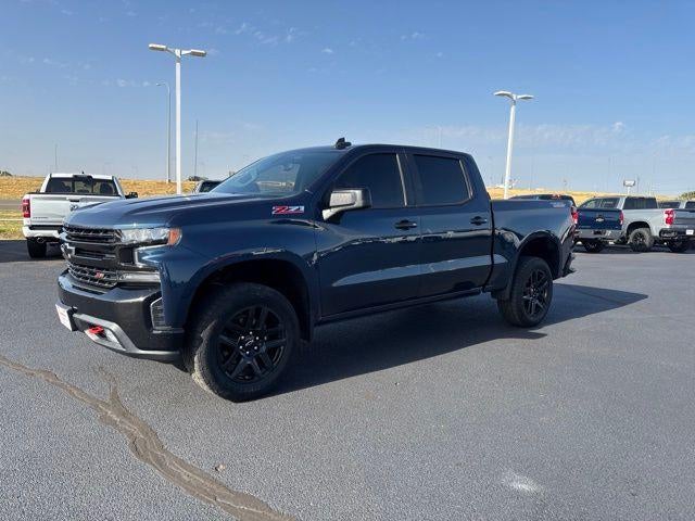 Northsky Blue Metallic 2022 Chevrolet Silverado 1500 Pickup Truck Four-Wheel Drive Automatic