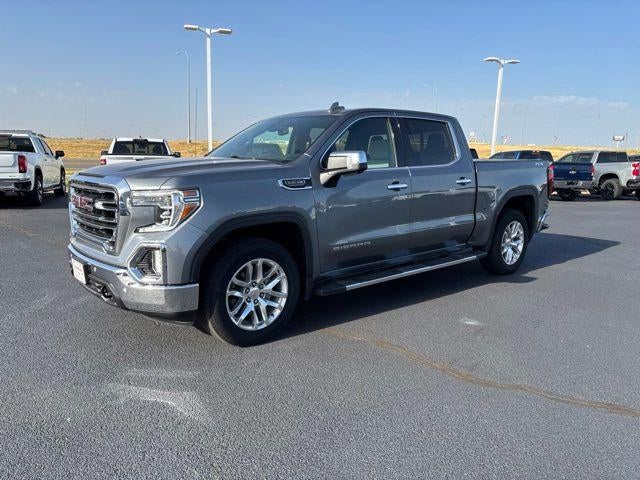 Gray (Satin Steel Metallic) 2021 GMC Sierra 1500 Pickup Truck Four-Wheel Drive Automatic