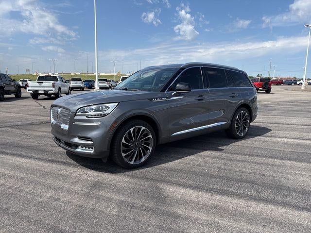 Asher Gray Metallic Clearcoat 2022 Lincoln Aviator Reserve AWD SUV / Crossover All-Wheel Drive Automatic