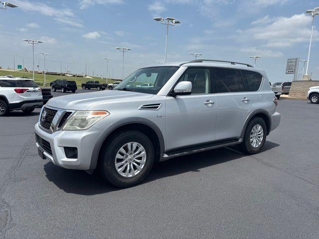 Brilliant Silver 2018 Nissan Armada SUV / Crossover Four-Wheel Drive Automatic