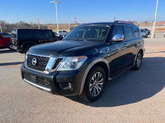 Super Black 2019 Nissan Armada SUV / Crossover 4X2 7-Speed Automatic
