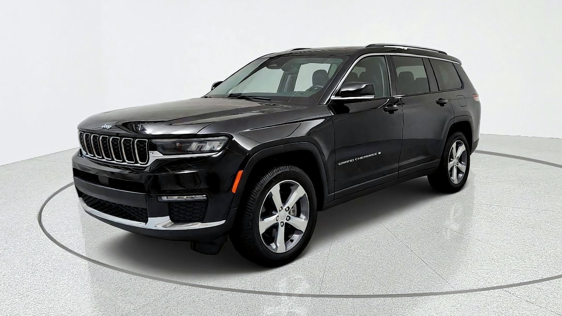 Black 2021 Jeep Grand Cherokee L SUV / Crossover Four-Wheel Drive Automatic