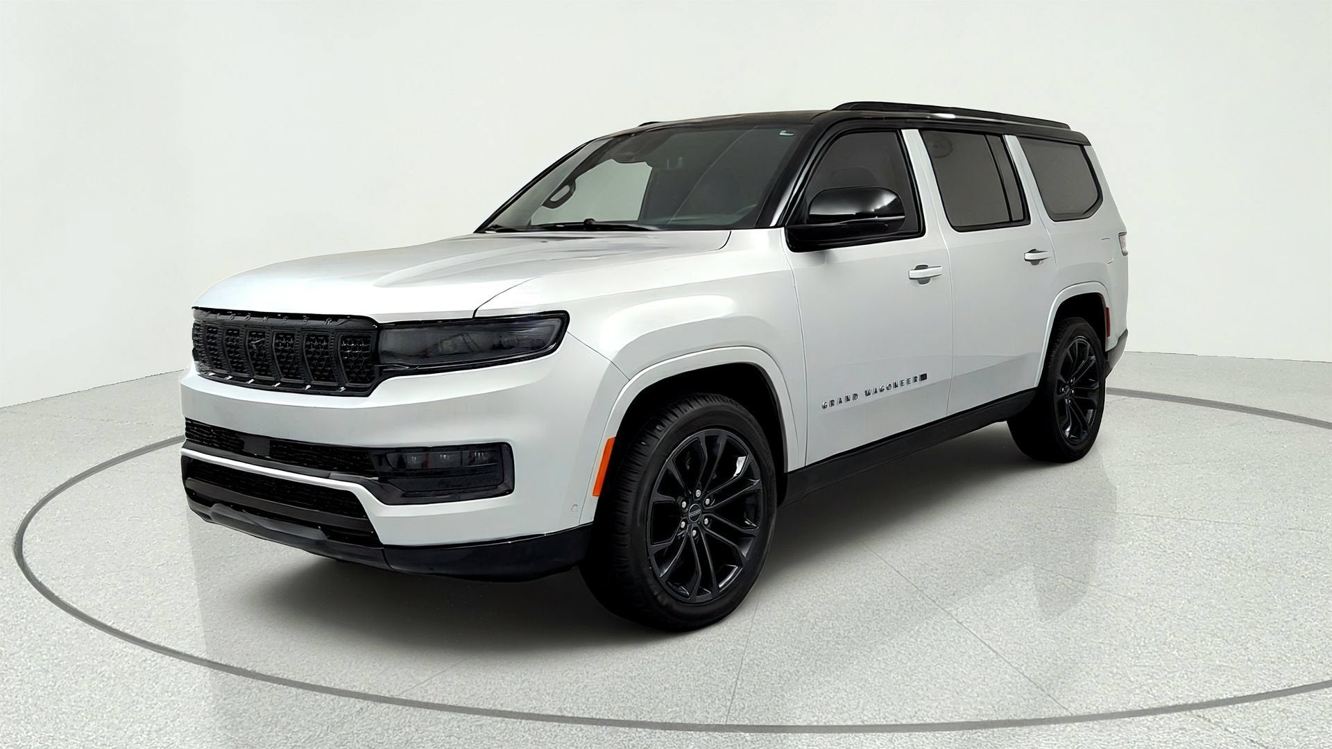 Silver 2023 Jeep Grand Wagoneer SUV / Crossover Four-Wheel Drive 