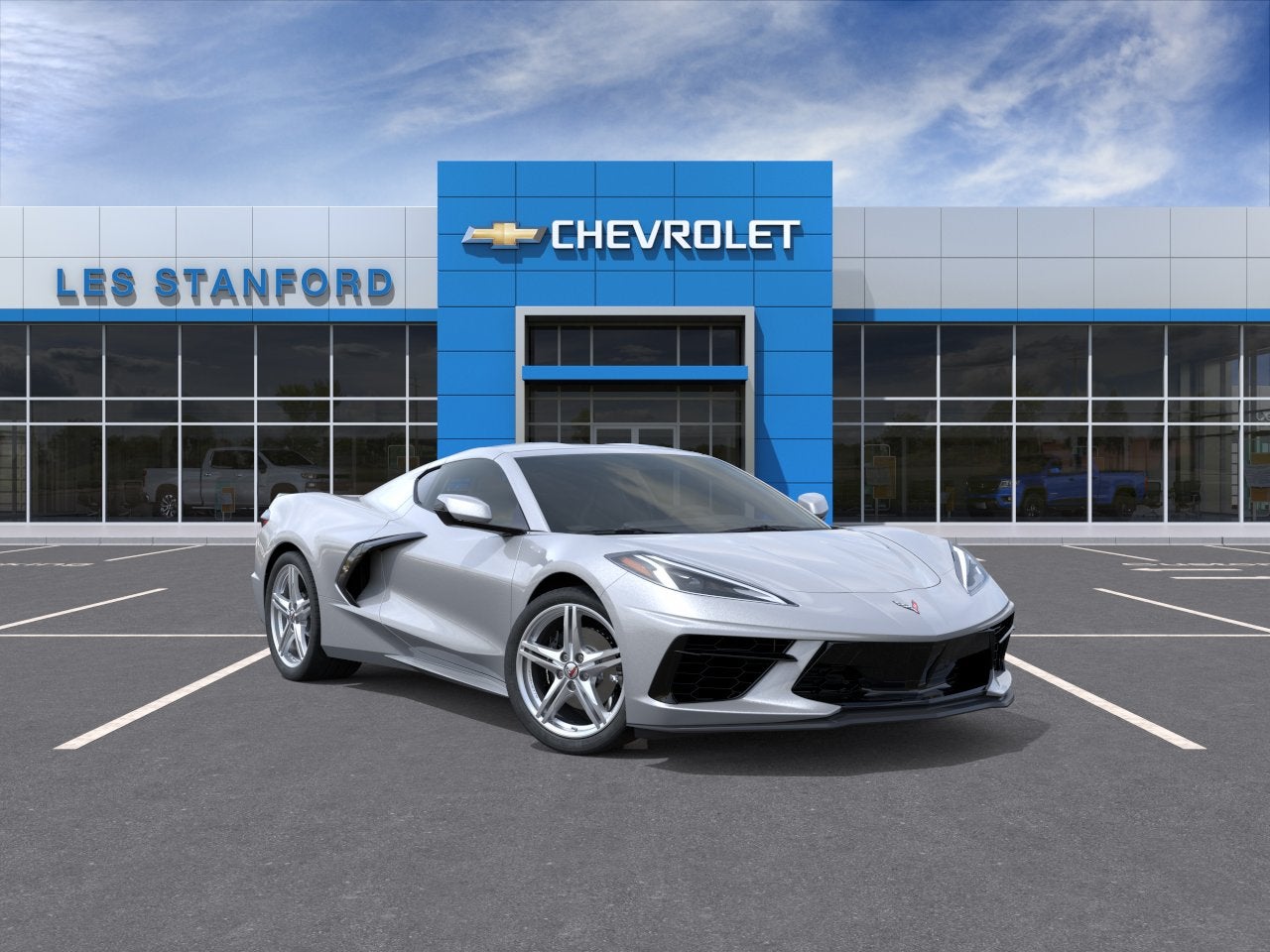 Blade Silver Metallic 2027 Chevrolet Corvette Coupe Rear-Wheel Drive Automatic