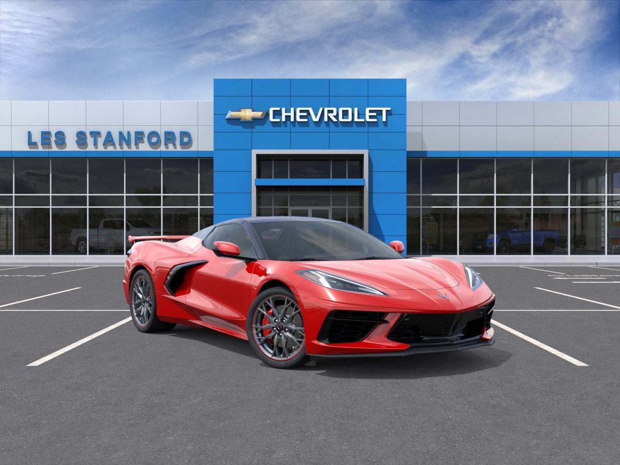 Torch Red 2027 Chevrolet Corvette Convertible Rear-Wheel Drive Automatic
