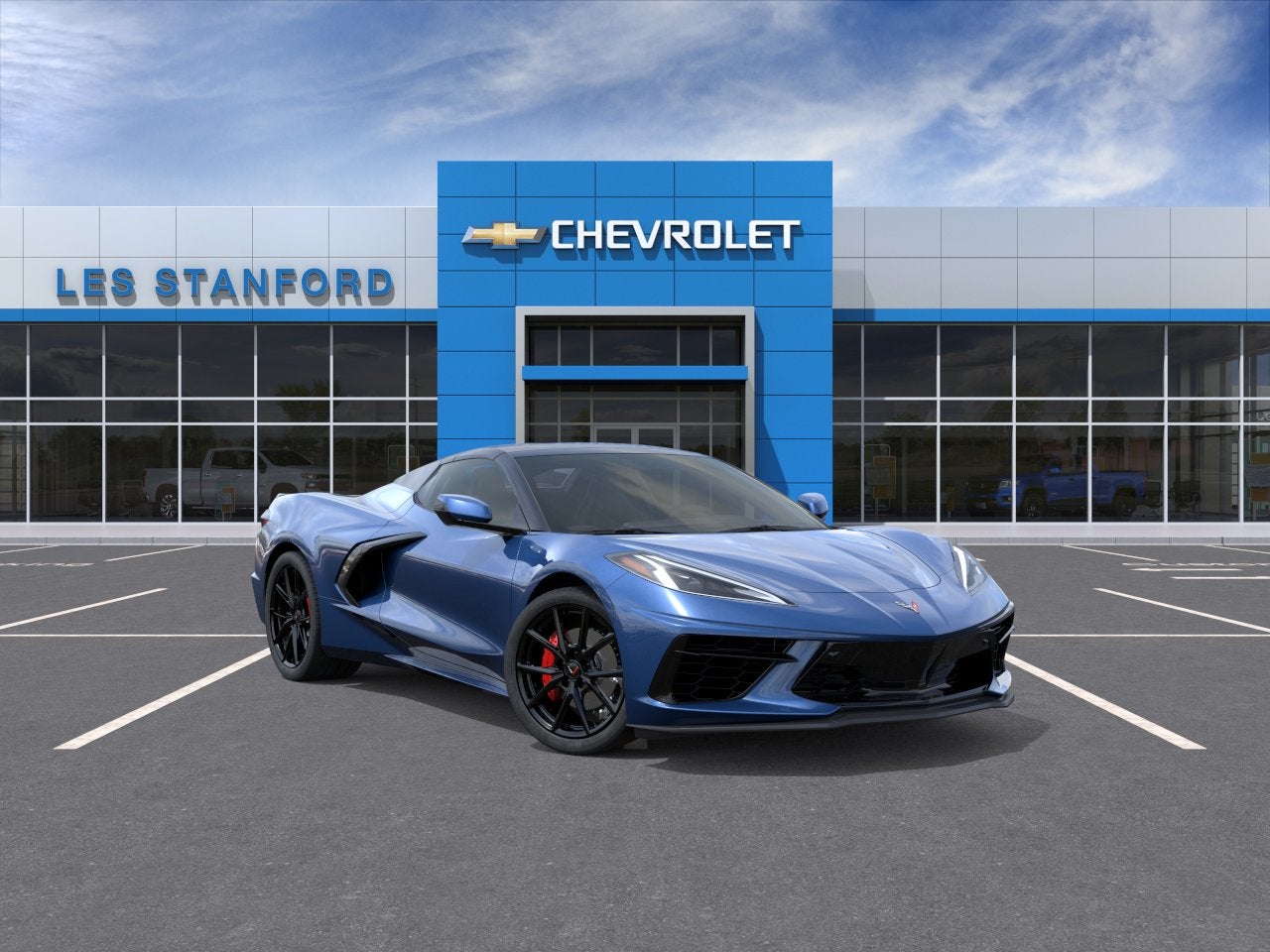 Admiral Blue Metallic 2027 Chevrolet Corvette Convertible Rear-Wheel Drive Automatic