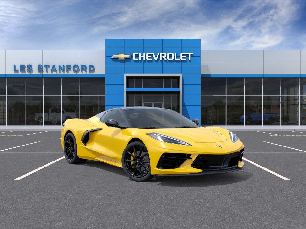 Competition Yellow Tintcoat Metallic 2027 Chevrolet Corvette Convertible Rear-Wheel Drive Automatic