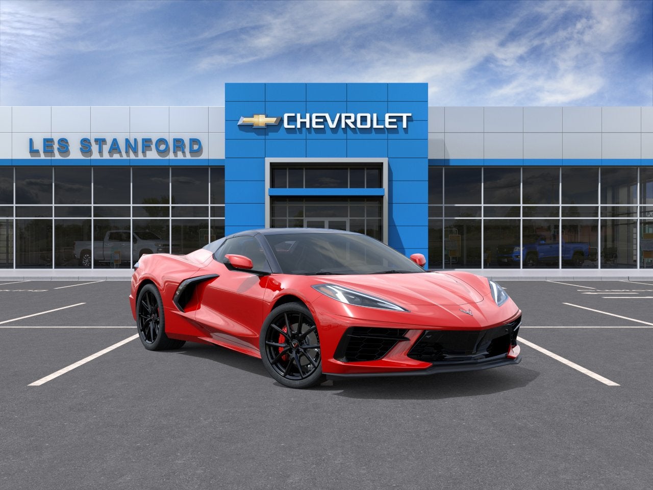Torch Red 2027 Chevrolet Corvette Convertible Rear-Wheel Drive Automatic