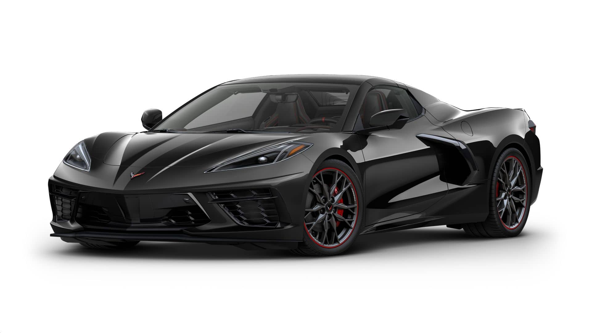 Black 2027 Chevrolet Corvette Convertible Rear-Wheel Drive Automatic
