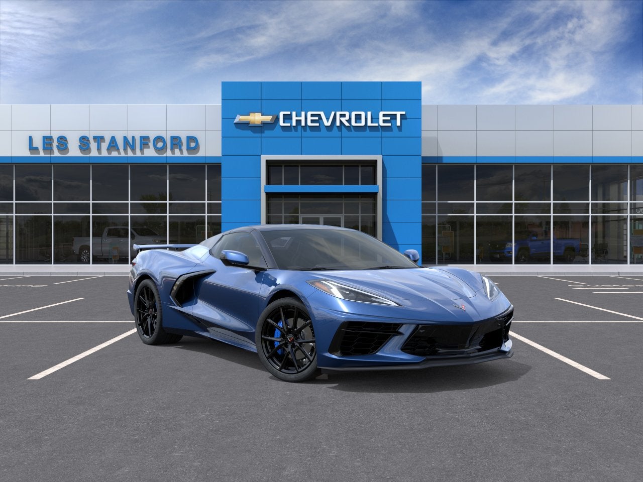 Admiral Blue Metallic 2027 Chevrolet Corvette Convertible Rear-Wheel Drive Automatic