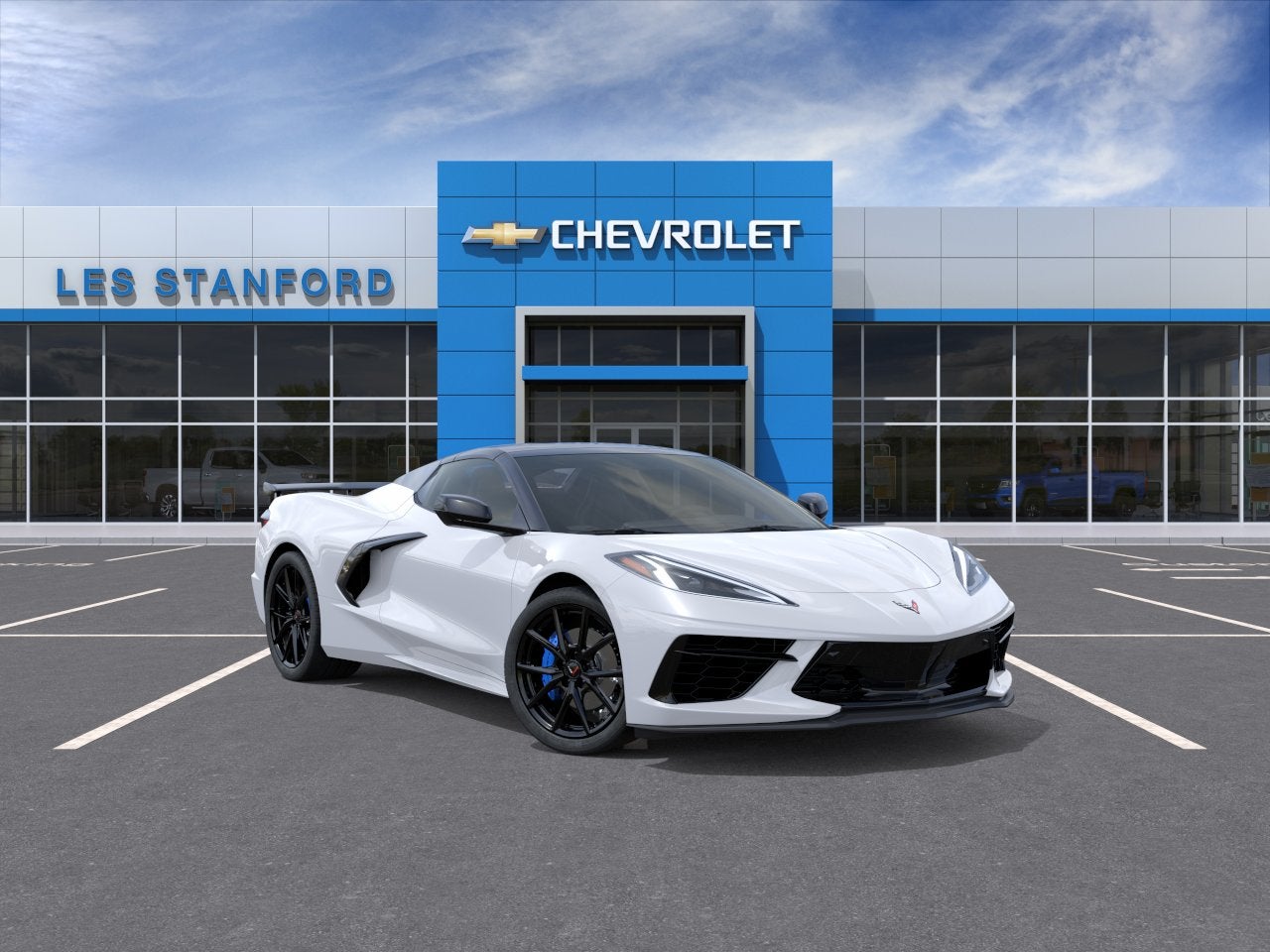 Arctic White 2027 Chevrolet Corvette Convertible Rear-Wheel Drive Automatic