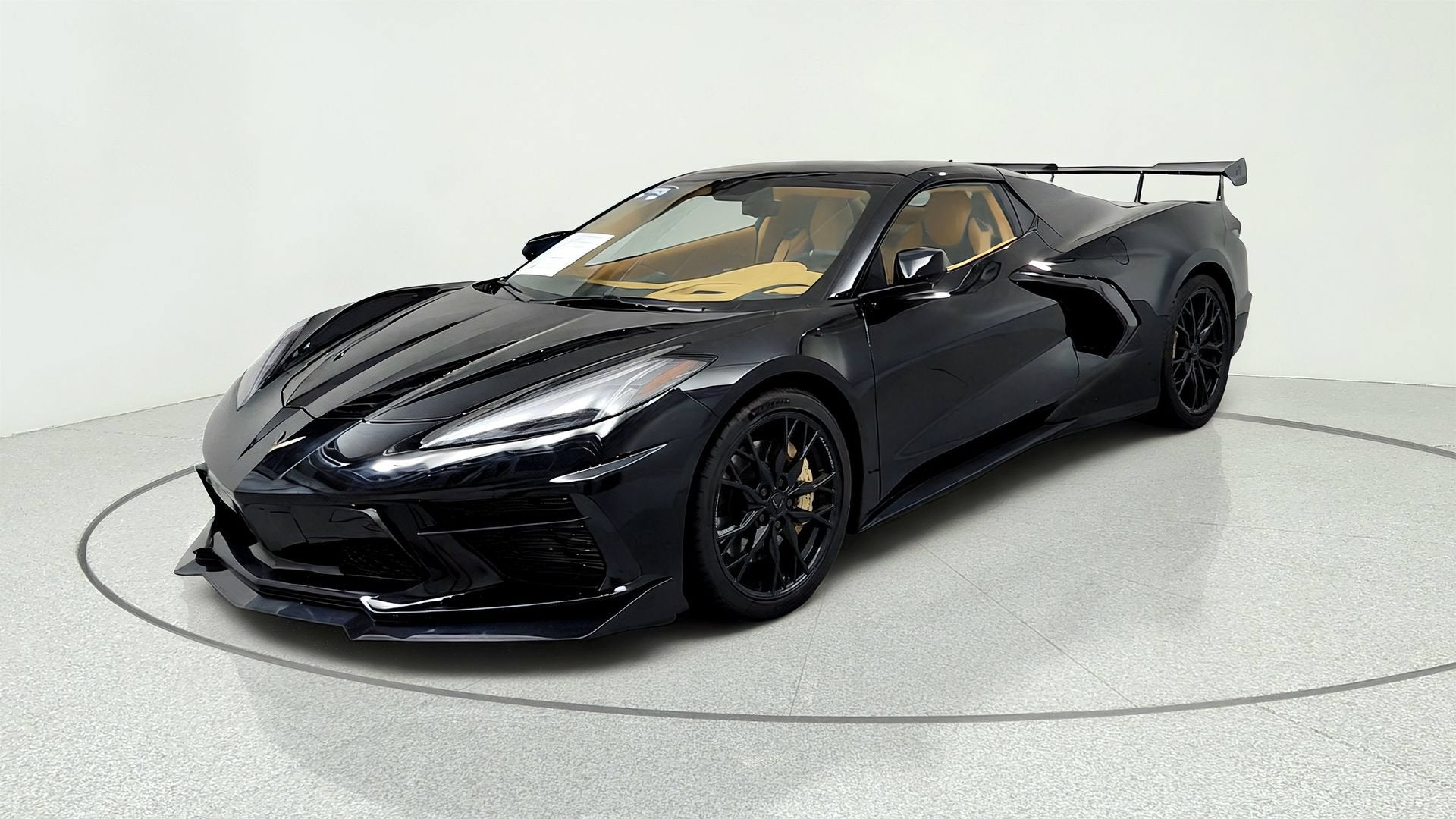 Black 2023 Chevrolet Corvette Convertible Rear-Wheel Drive Automatic