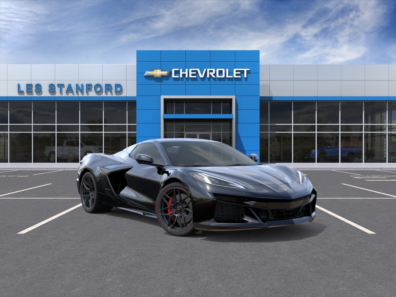 Black 2026 Chevrolet Corvette Convertible Rear-Wheel Drive Automatic