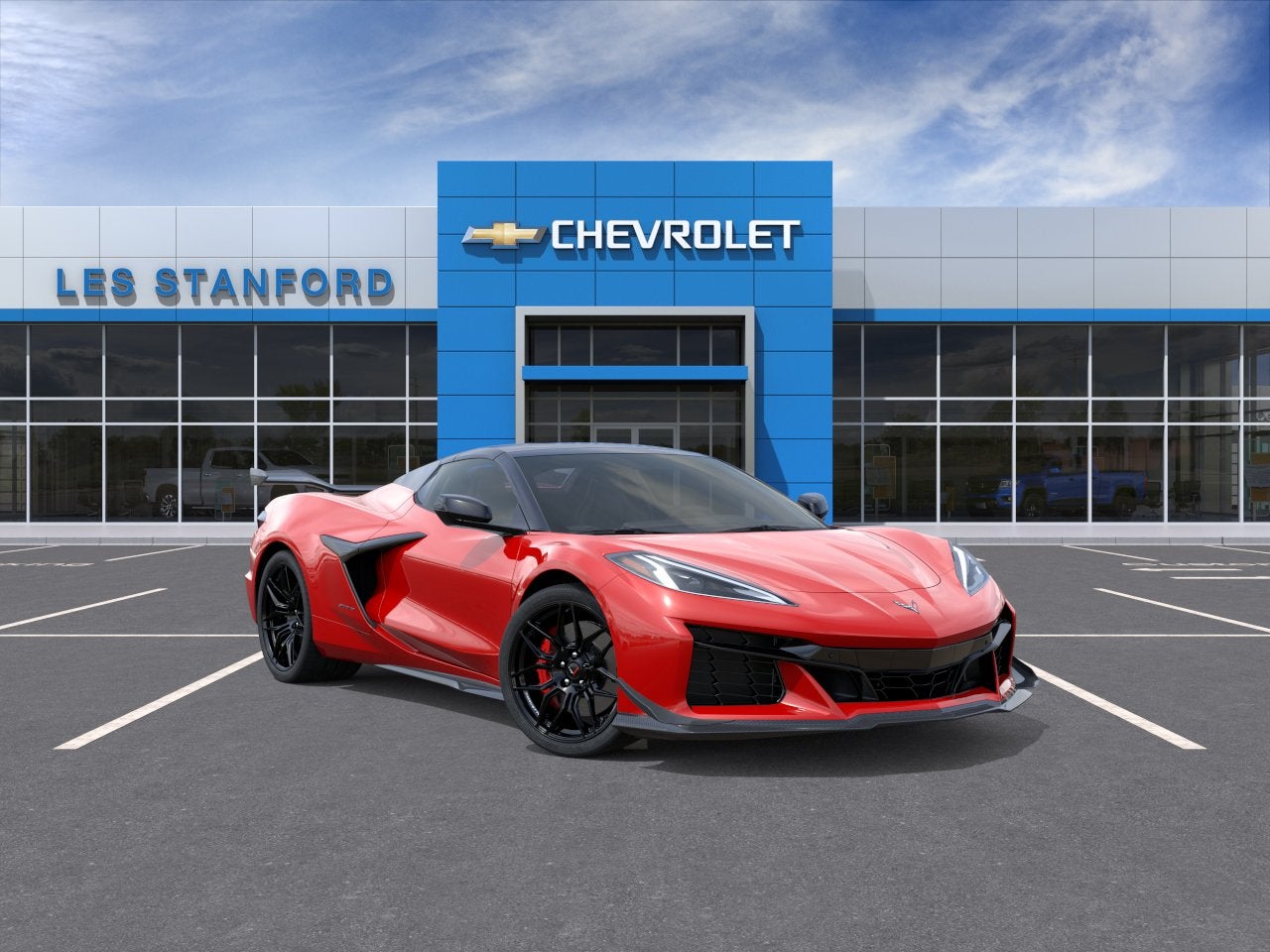 Torch Red 2027 Chevrolet Corvette Convertible Rear-Wheel Drive Automatic