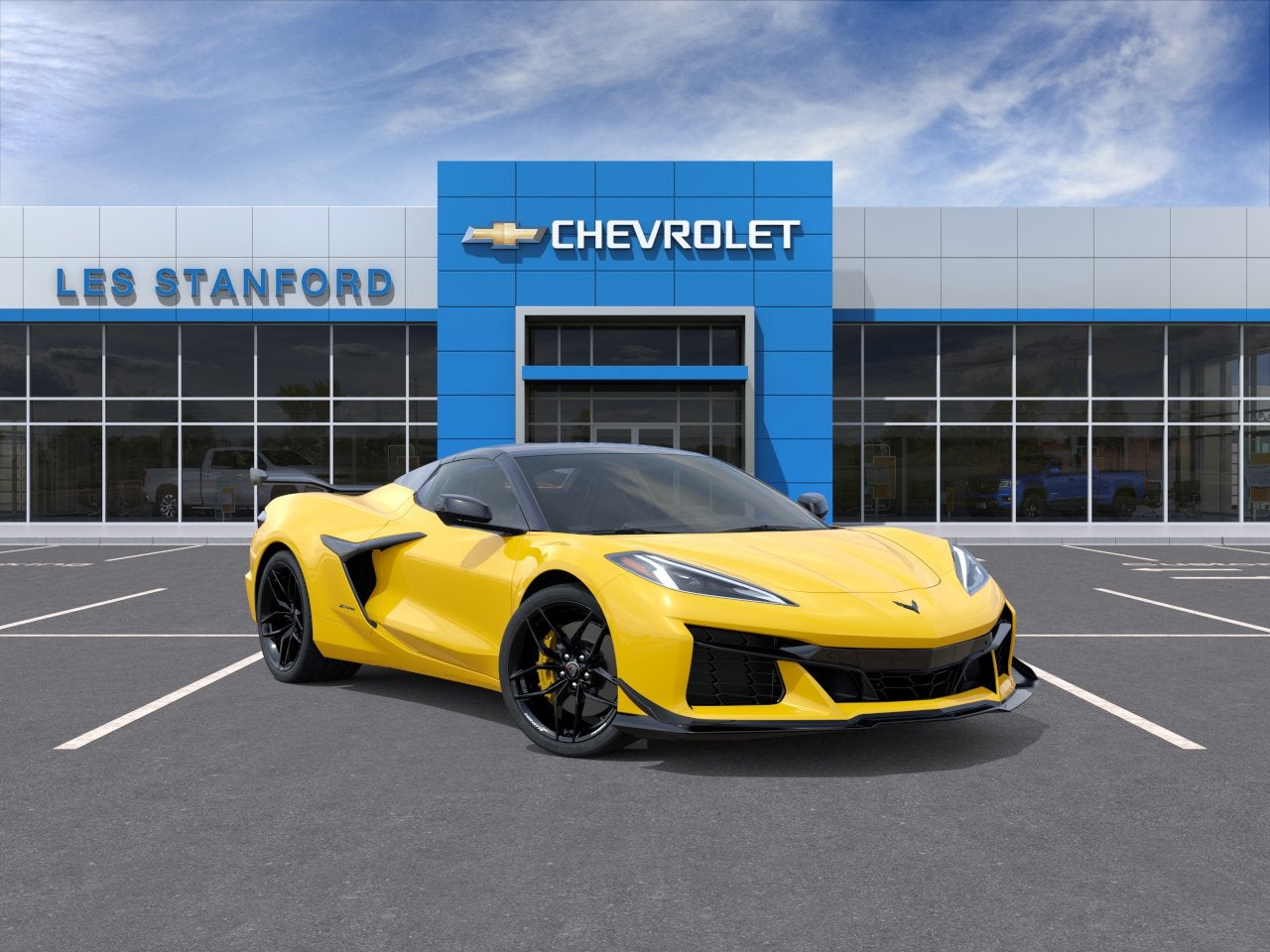 Competition Yellow Tintcoat Metallic 2027 Chevrolet Corvette Convertible Rear-Wheel Drive Automatic