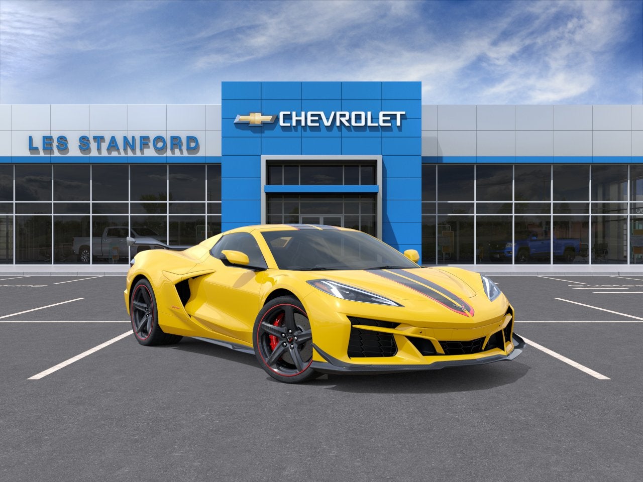 Competition Yellow Tintcoat Metallic 2027 Chevrolet Corvette Convertible Rear-Wheel Drive Automatic