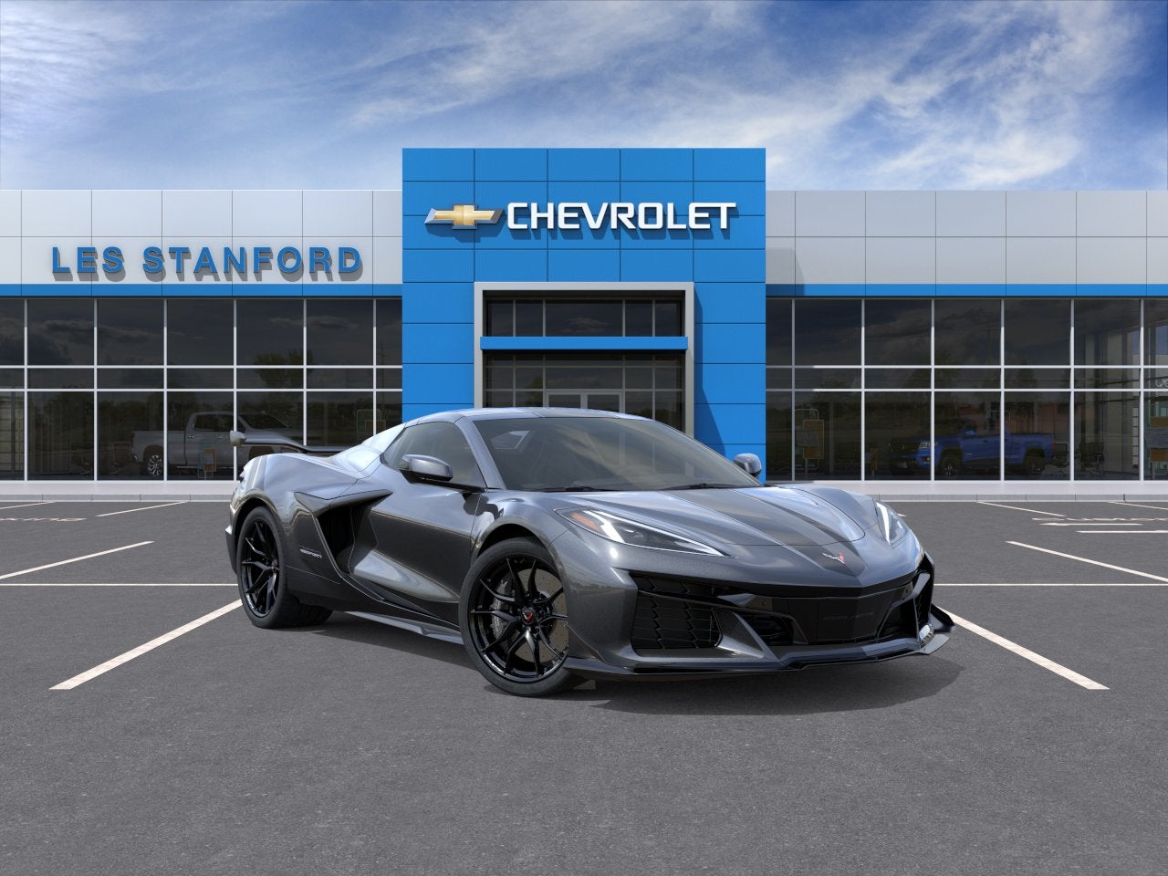 Pitch Gray Metallic 2027 Chevrolet Corvette Convertible Rear-Wheel Drive Automatic